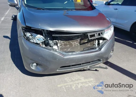 2015 Nissan Quest Sl из США, поврежденный, VIN JN8AE2KP0F9124435